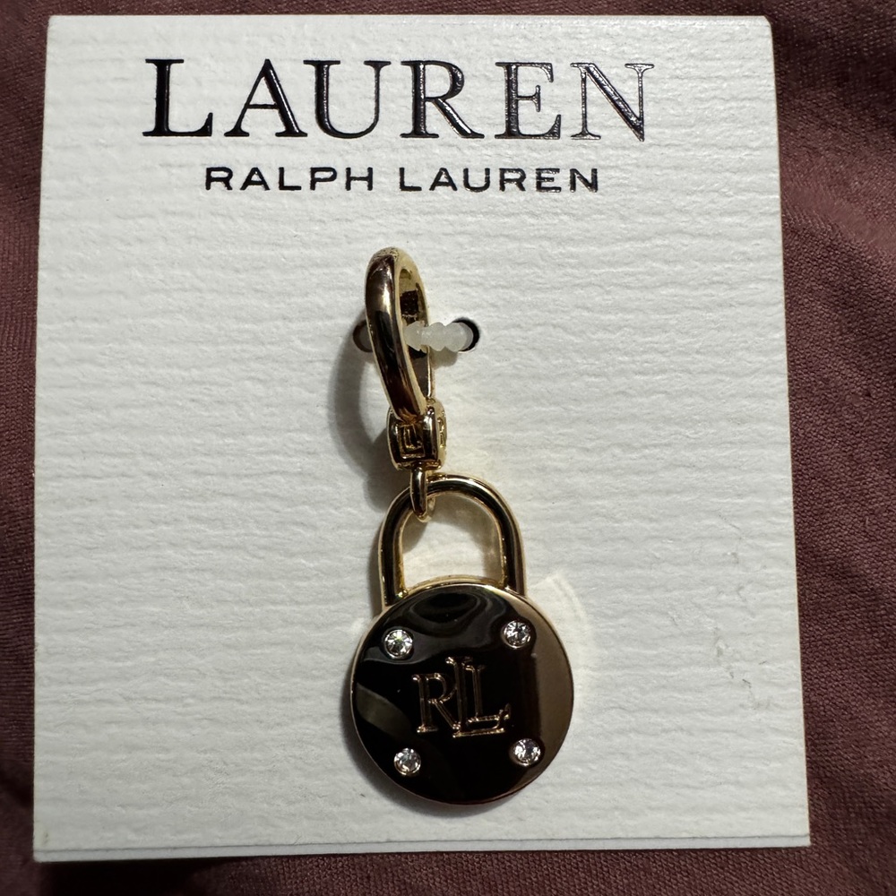 Ralph Lauren Pendant Charm Gild Plated - Macys retails $90